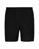 Snocks Training Shorts Sport Herren - Kurz Sporthose aus Premium Material - Schnell Trocknend - Praktische Taschen - Perfekte Passform - Schwarz - M