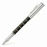 Graf von FABER-CASTELL 145810 - Tintenroller Classic Anello Grenadill, mit schnell-trocknender Tinte