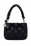 Desigual Damen 25SAXPC5 Bag_Reprise Colmar Studs, Black