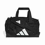 adidas Unisex Training Defender Duffle Bag XSmall Duffel Bag, Black/White, One Size