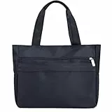 JIANLINST Handtasche Damen Schultertasche Shopper Tasche Elegante Schultertasche Tote bag Multi-Pocket Mode Schule Arbeit Freizeit Henkeltasche Tragetasche (Dunkelblau)