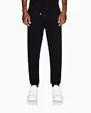 Armani Exchange Herren Stretch Cotton Icon Jogger Hose, Schwarz, X-Groß