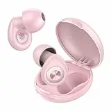 CASCHO Ohrstöpsel zum Schlafen, Wiederverwendbare Geräuschunterdrückende Weiche Silikon-Ohrstöpsel, Ergonomisches 45dB Leichtes Design, Schlafen/Arbeiten/Reisen, 4 Größen (XS/S/M/L), Rosa Farbe
