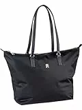 Tommy Hilfiger Damen Tote Bag Tasche Poppy mit Reißverschluss, Blau (Space Blue), Einheitsgröße