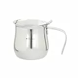 Kleine Kaffeemaschine für 1 Tasse mit abnehmbarem Papierfilter – Kaffeekanne für den täglichen Gebrauch, einfache Reinigung, aus Aluminium, 10 cl
