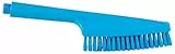 Vikan 7057-3 Handfeger, mit Wasserzufuhr, passend für Gardena und 1,27 cm Kupplung, blau