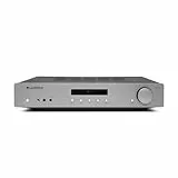 Cambridge Audio AXA35-35 Watt separater integrierter Stereo-Verstärker HiFi-System mit integrierter Phonostufe Vorverstärker mit Front-Aux-Eingang und Kopfhörerbuchse - Lunar Grey