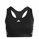 Adidas HC7880 PWR MS 3S PS Sports Bra Damen Black/White Größe 2X