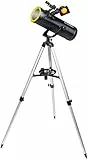 Bresser Teleskop Solarix 114/500 mit Smartphone Kamera Adapter und Sonnenfilter für Beobachtungen der Sonne im Weisslicht, für Himmels- und Erdbeobachtungen
