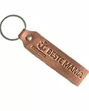 ANKERPUNKT Geschenke für Mama Schlüsselanhänger Beste Mama – Geschenk zum Geburtstag, Weihnachten oder Muttertag – Hochwertiges Leder Dunkelbraun – Made in Germany