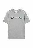 Champion Herren Legacy Man-Big Logo T-Shirt, Grau (Em006), L