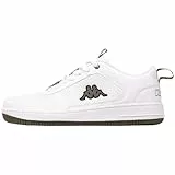 Kappa FOGO Unisex Sneaker, Weiß, 43 EU
