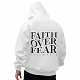 Foweknow Hoodie Herren Oversize Kapuzenpullover Mit Backprint Langarm Loose Fit Kapuzenpulli Y2K Sweatshirt Mit Kapuze Stilvolles Lässiges Pullover Design Vielseitige Langarmshirt