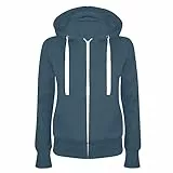 CSWH Sweatjacke Damen Y2k Zip Up Hoodie Frauen Frühling Herbst Jacke mit Taschen Frau Freizeit Sweatshirt Pullover mit Kapuze Kapuzenpullover Kapuzenjacke Leichte Sommerjacke Oberteile Tops