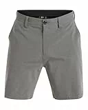 Quiksilver Union Heather AMPH 19 Herren-Shorts, Schwarz, 32