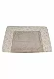 Sterntaler Wickelauflagenbezug Bauernhof - Bezug für Wickelauflage aus saugfähigem Jacquard mit abtrennbarem wasserundurchlässigem Frottee Teil - Ideal für jeden Wickeltisch, sandfarben