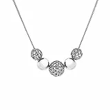 Tuscany Silver Damen Collier Sterling Silber 5 Tropfen 41cm/16zoll