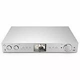 Hama DAB Tuner HiFi Digitalradio Internet Radio FM Tuner Bluetooth Tuner HiFi Internetradio Digitalradio FM WLAN Stereo Receiver Spotify Amazon Music Fernbedienung USB AUX Wecker DIT2105SBTX Silber