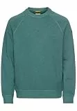 camel active Herren Sweatshirt für Herren – Regular Fit | Rundhals | Baumwolle | Atmungsaktiv Dunkelgrün, Menswear-XL