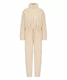 Hunkemöller Onesie aus Fleece - Oatmeal - 2XL