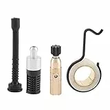 TOPINCN Kettensägenölpumpe, Metallölpumpe Filtersatz Ersatzteile für STIHL Kettensägen MS250 MS230 MS210 025 023 021
