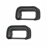 (2 Pack) JJC Weiche Silikon Augenmuschel für Sony Alpha A6700 ILCE-6700 APS-C Spiegellose Kamera Ersetzt Sony FDA-EP20 Eyecup