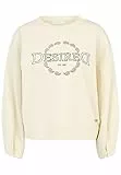 Tamaris Damen Barcelona Crew Sweat, Antique White, XX-Large EU