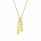 JOOP! Halskette aus Edelstahl für Damen, Halsschmuck, teilw. mit IP-Vergoldung, Kommt in Schmuck Geschenk Box