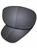Saucer Premium Ersatzgläser für Oakley Disguise OO2030 Sonnenbrille, Schild, schwarz, polarisiert, Einheitsgröße
