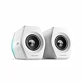 EDIFIER G2000 Bluetooth Gaming-Lautsprecher mit 3 Klangmodi und RGB-Beleuchtung mit 12 versch. Lichteffekten für perfekte Gaming-Atmosphäre. Anschlüsse: Bluetooth, USB (sound card) oder 3.5mm Klinke.