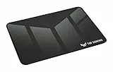 ASUS TUF Gaming P1 Mauspad (Nano-beschichtete, Wasserabweisende Oberfläche, langlebige, gegen Ausfransen geschützte Nähte, rutschfeste Unterseite aus Gummi)