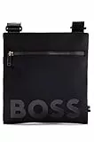 BOSS Herren Catch_s Zip Env Umh ngetasche, Black1, Einheitsgröße EU