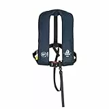 12skipper Rettungsweste 165N ISO mit manueller Auslösung, Marineblau