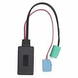 Akozon Auto o Adapter, Mini ISO 6Pin 8Pin Anschluss Bluetooth 5.0 AUX-Kabel Für Clio Espace Kangoo Laguna