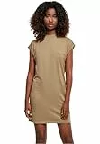 Urban Classics Damen Ladies Turtle Extended Shoulder Dress Kleid, Khaki, M EU