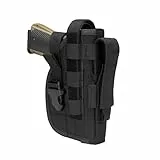 EXCELLENT ELITE SPANKER Taktisches Einstellbares Pistolenholster Holster Pistole for Glock M1911 G17 G18 G19 G26 G34 XD-45acp CZ P-10C(Schwarz)