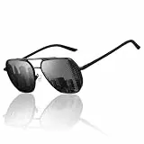 Glapeame Sonnenbrille Herren polarisiert UV400 Schutz Rechteckig Sonnenbrillen Klassisch Unisex sunglasses men für Fahren Golf Angeln,02A01