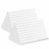 Tilswall 100 Stück Heißklebestifte Ø7 x 100 mm, Standard Klebesticks für Heißklebepistole, Ideal für DIY, Reparaturen und Bastelarbeiten