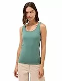 CECIL Damen 3225953 Basic Top in Unifarbe, Jewel Green, XX-Large