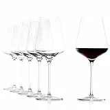 Stölzle Lausitz Bordeauxgläser Quatrophil 6er-Set 645 ml – Hochwertige Weingläser ideal für Bordeaux – Elegante Rotweingläser aus Kristallglas für maximale Aromaentfaltung – Spülmaschinen- & Stoßfest