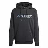 adidas Herren Terrex Multi Large Logo Hoodie, Black, M