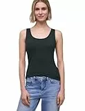 Street One Damen Basic Top mit Rundhals aus Jersey