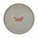 LÄSSIG Kinder Teller ohne Melamin, BPA-frei, für Spülmaschine und Mikrowelle/Plate Little Forest Fox