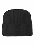 JACK&JONES Herren JACPLUMP Wool Beanie NOOS Strickmütze, Black Beauty, Einheitsgröße