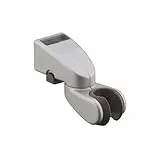 hansgrohe Schieber für Unica' E Brausestange, Ersatzteil geeignet für Unica' E Brausestangen, Ersatz Duschkopfhalterung, Edelmatt, 96170000