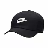 Nike FB5063-010 K NK Club Cap US CB FUT WSH Hat Unisex Black/White Größe 1SIZE