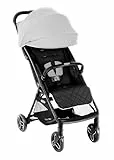 Graco Myavo™ Reisebuggy, ab Geburt bis ca. 4 Jahre (bis 22 kg), leicht, schnell zusammenklappbar, zusammengeklappt freistehend, großer Staukorb, inkl. Regenverdeck, grau, Steeple Gray