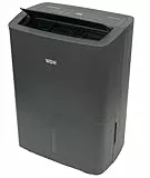 Aktobis elektrischer Luftentfeuchter WDH-214US sehr leise (bis 16 L/T + Digital + WLAN), grau