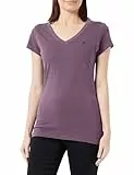 G-Star RAW Damen Eyben Slim V-Neck Top, Purpur (lt Maze gd D21314-B059-G217), L