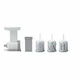 MVSA MESSERSCHMIDT GEMÜSESCHNEIDER RAFFELVORSATZ UNIVERSAL MIT DIREKTANSCHLUSS FÜR KITCHENAID KÜCHENMASCHINEN Fresh Food Grinder Attachment - Made IN Germany